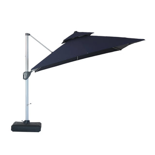 Square Cantilever Patio Umbrella with 5 Adjustable Angles