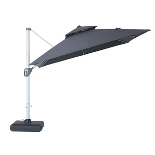 Square Cantilever Patio Umbrella with 5 Adjustable Angles