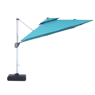 Square Cantilever Patio Umbrella with 5 Adjustable Angles