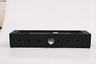 28-Inch Rectangle Fire Pit, 40000BTU Outdoor Propane Fire Pit, Wind-Resistant Firepits, Durable Iron Stylish Glass Beads Design