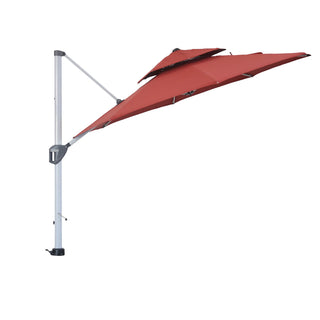 Square Cantilever Patio Umbrella with 5 Adjustable Angles