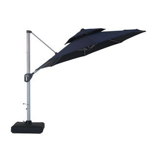 Square Cantilever Patio Umbrella with 5 Adjustable Angles