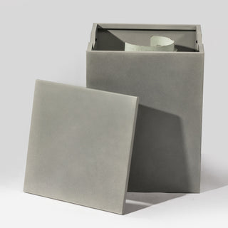 42" Propane Gas Fire Pit Table 2-Pieces, 50000 BTU Rectangular Steel Fire Pit with Glass Wind Guard for Outside Patio Deck Garden Courtyard -Light Gray