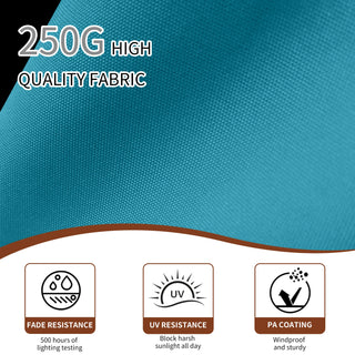 Square Cantilever Patio Umbrella with 5 Adjustable Angles