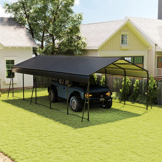 13 x 26.5 ft carport, 0.25mm thick, with protective film to prevent scratching, 2 pairs of adhesive gloves, 3 hooks, 12 expansion screws, 6 fixed iron pieces,versatile space