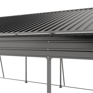 13 x 26.5 ft carport, 0.25mm thick, with protective film to prevent scratching, 2 pairs of adhesive gloves, 3 hooks, 12 expansion screws, 6 fixed iron pieces,versatile space