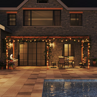 Aluminum Louvered Pergola with Adjustable Roof