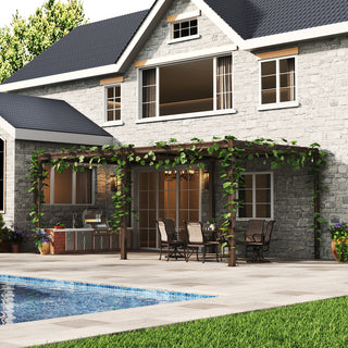 Aluminum Louvered Pergola with Adjustable Roof