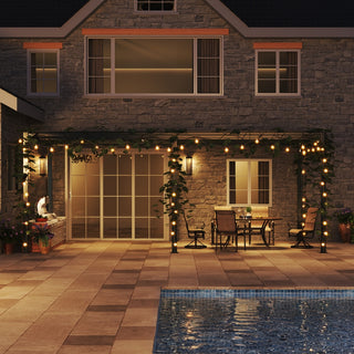Aluminum Louvered Pergola with Adjustable Roof