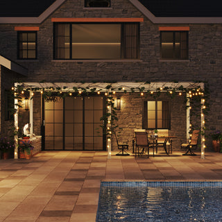 Aluminum Louvered Pergola with Adjustable Roof