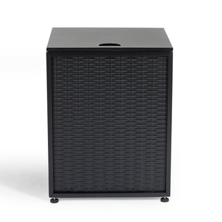 Imitation Woven Rattan Surface Propane Tank Cover
