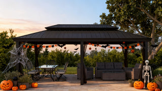 🎃 Transform Your Backyard into a Spooky & Cozy Halloween Haven