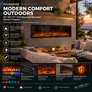 The Art of Cozy Living: How to Transform Your Home with a Modern Electric Fireplace