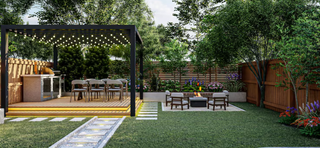 outdoor living pergola