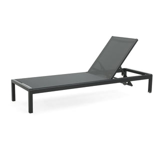 Outdoor Lounge Chair Set Of Two, Made Of Aluminum, Adjustable, Weather-Resistant And UV-Protected, With A Weight Capacity Of 400 Pounds