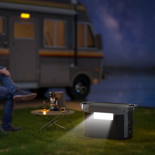 1800W Portable Power Station 1536Wh - Solar Compatible for Outdoor & Home Emergency