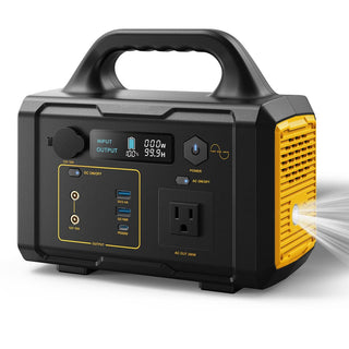 300W/1000W Portable Power Station with 100W/200W Solar Panel for Outdoor Camping, Home Backup & Emergency Use