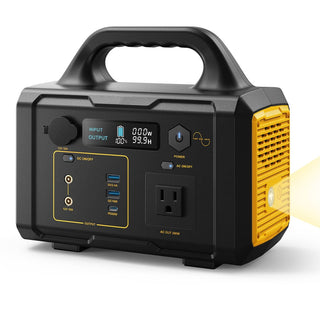 300W/1000W Portable Power Station with 100W/200W Solar Panel for Outdoor Camping, Home Backup & Emergency Use