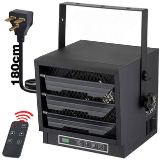 16,382 BTU Ceiling Mount Electric Garage Heater, 4800W 240V with Remote Control
