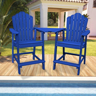 HIPS Polywood Adirondack Chair Connection Tray – Removable Outdoor Cup Holder Table
