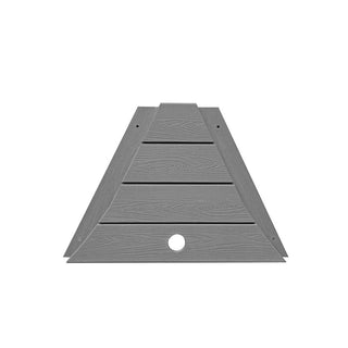 HIPS Polywood Adirondack Chair Connection Tray – Removable Outdoor Cup Holder Table