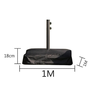 14 lb. Black Patio Umbrella Base Stand for Market & Outdoor Patio Umbrellas