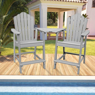 HIPS Polywood Adirondack Chair Connection Tray – Removable Outdoor Cup Holder Table