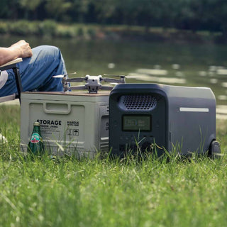 3000W Portable Power Station 2560Wh Battery Backup with Multiple Outputs 120V/60Hz for Home and Outdoor Use
