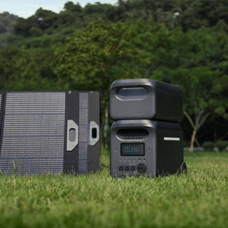 3000W Portable Power Station 2560Wh Battery Backup with Multiple Outputs 120V/60Hz for Home and Outdoor Use