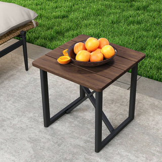 3-Piece Aluminum Rattan Patio Chaise Lounges With Rectangular Table And Light Gray Cushions