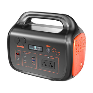 600W/1000W Portable Power Station 655.2Wh/1024Wh Solar Generator with AC Outlet for Home Backup, Camping, Travel, Emergency & Outdoor Use