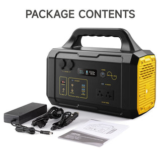 300W/1000W Portable Power Station with 100W/200W Solar Panel for Outdoor Camping, Home Backup & Emergency Use