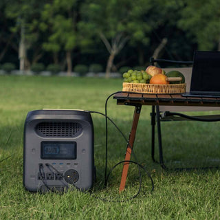 3000W Portable Power Station 2560Wh Battery Backup with Multiple Outputs 120V/60Hz for Home and Outdoor Use