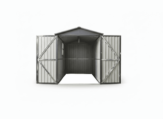 Motorcycle Outdoor Storage Shed with Window, Heavy Duty Weatherproof Bike Shelter