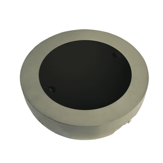 Outdoor Round Propane Fire Pit Table 28-inch,40,000 BTU Fire Pit Bowl,Light Concrete Propane Fire Pit with Free Lava Rocks,Rain Cover and Burner Lid,for Outside Patio,Garden,Deck,Light Gray