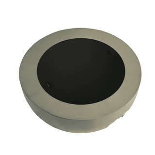 Outdoor Round Propane Fire Pit Table 28-inch,40,000 BTU Fire Pit Bowl,Light Concrete Propane Fire Pit with Free Lava Rocks,Rain Cover and Burner Lid,for Outside Patio,Garden,Deck,Light Gray