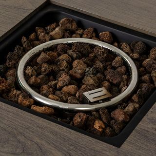 54_inch Iron Fire Pit with Ice Bucket Design