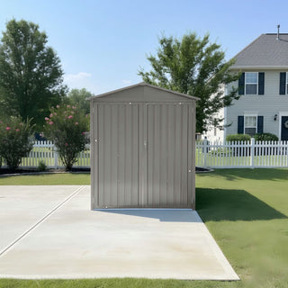 Motorcycle Outdoor Storage Shed with Window, Heavy Duty Weatherproof Bike Shelter