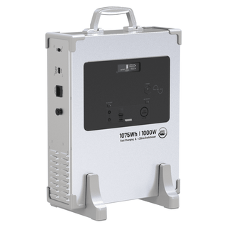 1000W Portable Power Station 1075Wh LiFePO4 Battery with UPS Function + 200W Solar Panel for Home Backup, Camping & Emergency Use