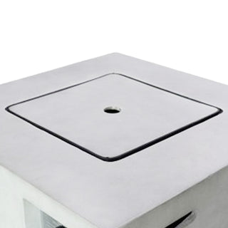 Fiber Reinforced Concrete Propane Gas Fire Pit table
