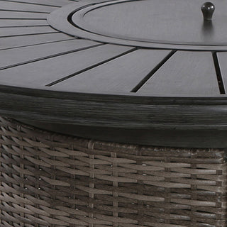 52 W x 25 H Inch Propane Outdoor Fire Pit Table, 50,000 BTU Patio Gas Fire Table