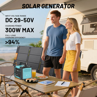 1024Wh LiFePO4 Portable Power Station with Modular Inverter, MPPT Solar & 1800W AC Output