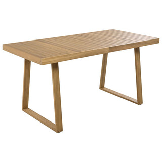 Outdoor Acacia Wood Dining Set – Patio Table & Chairs with Thick Cushions for Balcony, Garden & Backyard