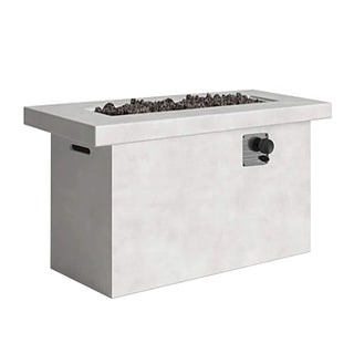 24'' H Concrete Propane/Natural Gas Outdoor Fire Pit Table