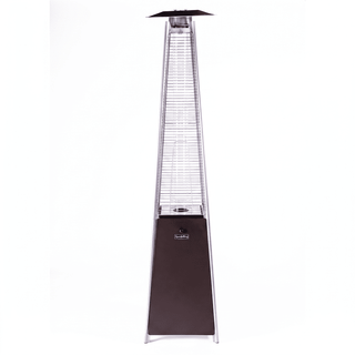 40,000 BTU Propane Quartz Tube Patio Heater with Adjustable Heat & Wheels for Patio, Backyard & Outdoor Gatherings