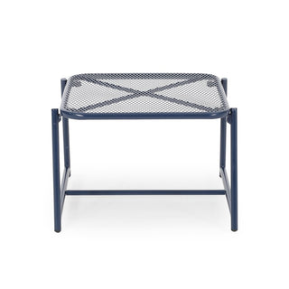 3-Piece Outdoor Patio Conversation Set, Iron Frame Bistro Set with 2 Mesh Chairs & Side Table