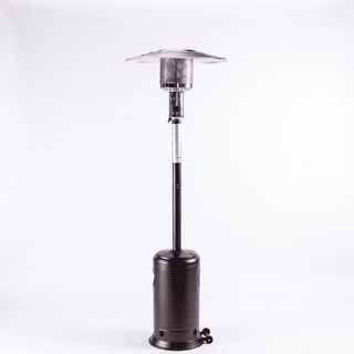 47,000 BTU Stainless Steel Propane Patio Heater with Adjustable Heat & Wheels for Patio, Backyard & Outdoor Gatherings