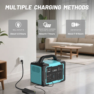 1024Wh LiFePO4 Portable Power Station with Modular Inverter, MPPT Solar & 1800W AC Output