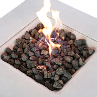 Fiber Reinforced Concrete Propane Gas Fire Pit table
