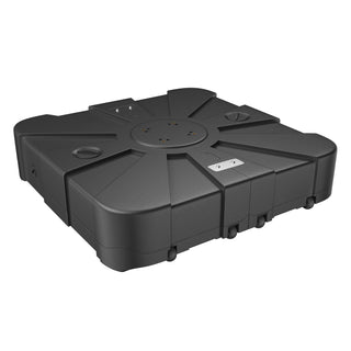 Weather-Resistant HDPE Patio Umbrella Base Square Outdoor Umbrella Stand